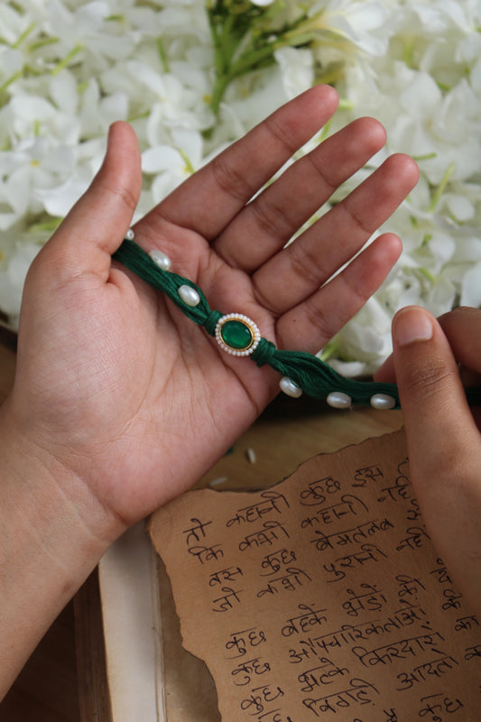 Bhaumik Green Rakhi