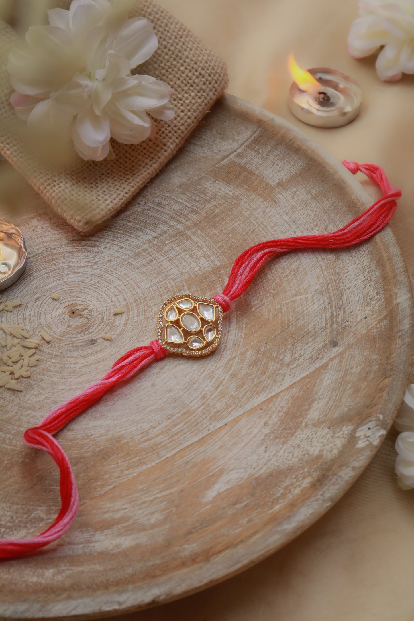 Ridham Kundan Rakhi