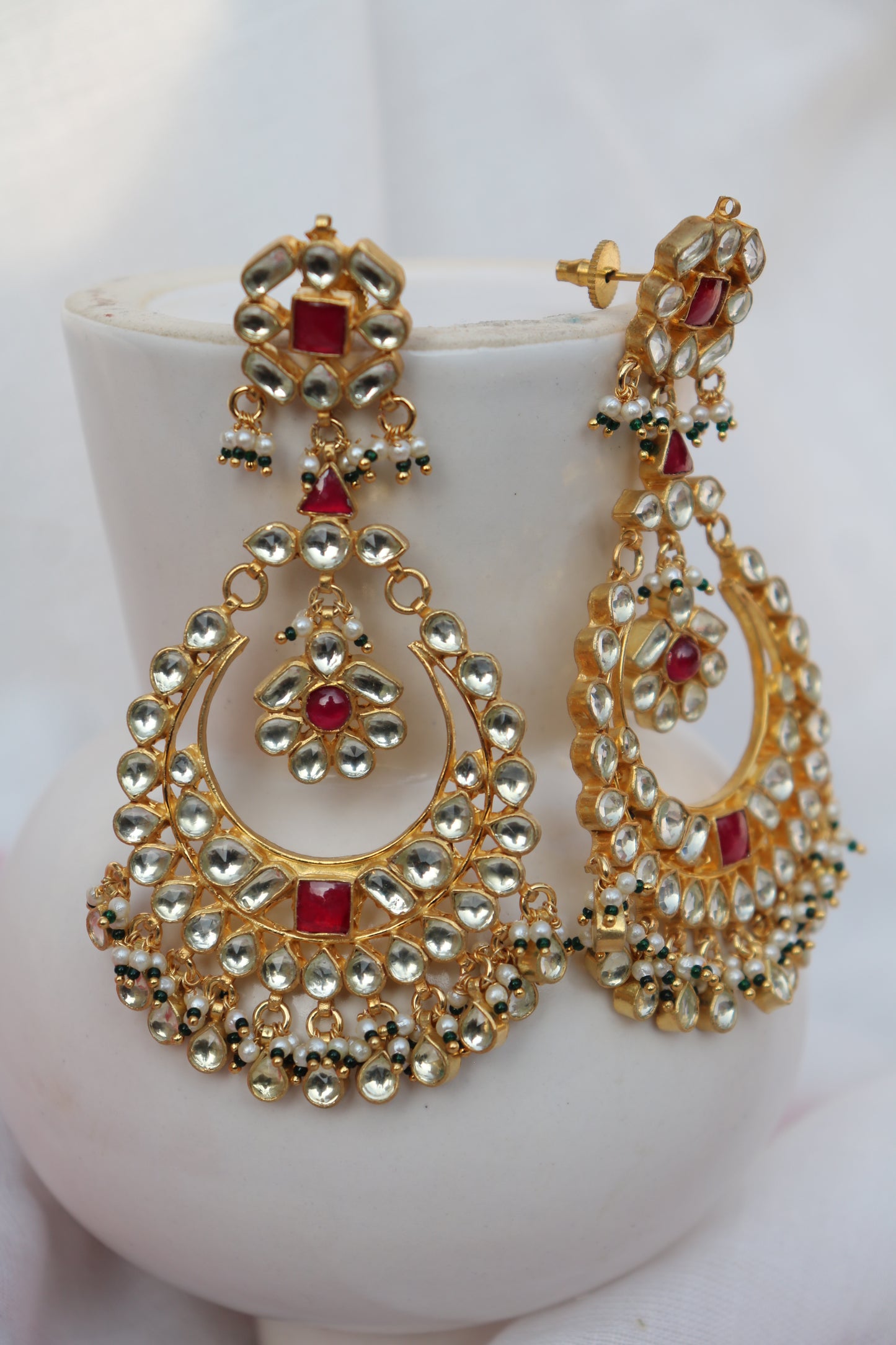 Florence  Kundan Earrings