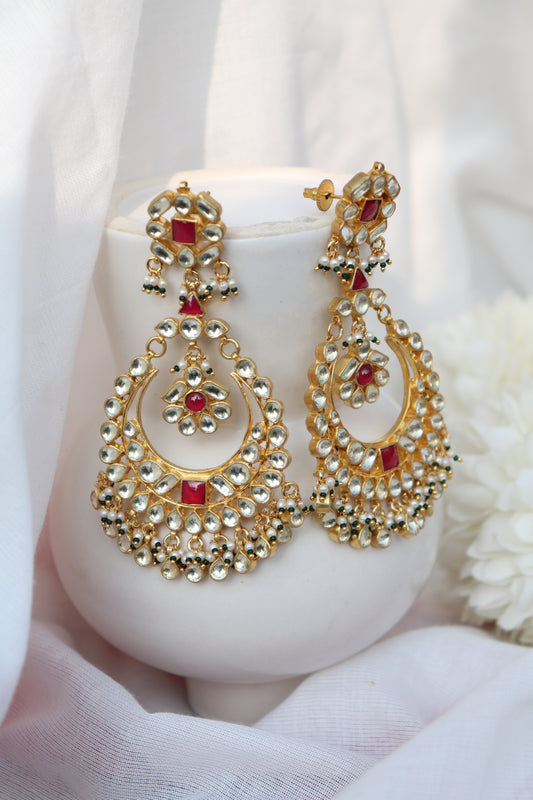 Florence  Kundan Earrings
