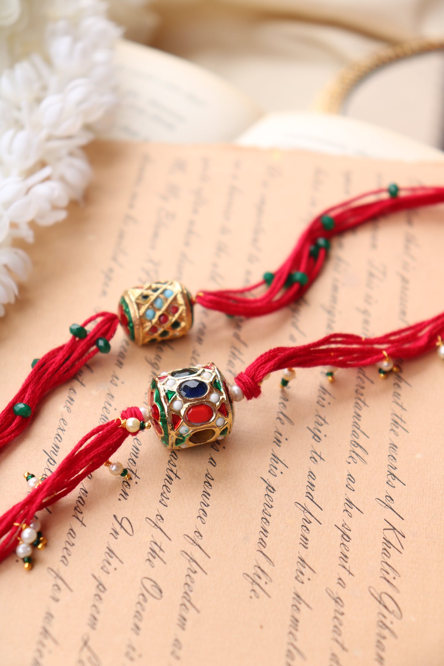 Dishan Navrattan Rakhi- Set of 2