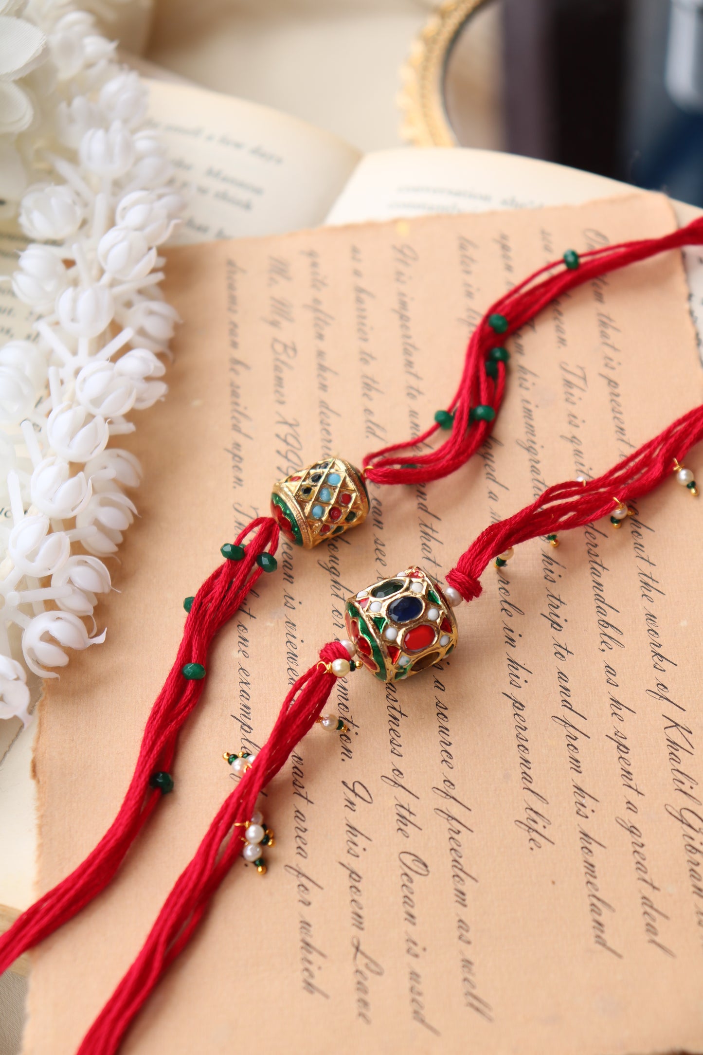 Dishan Navrattan Rakhi- Set of 2