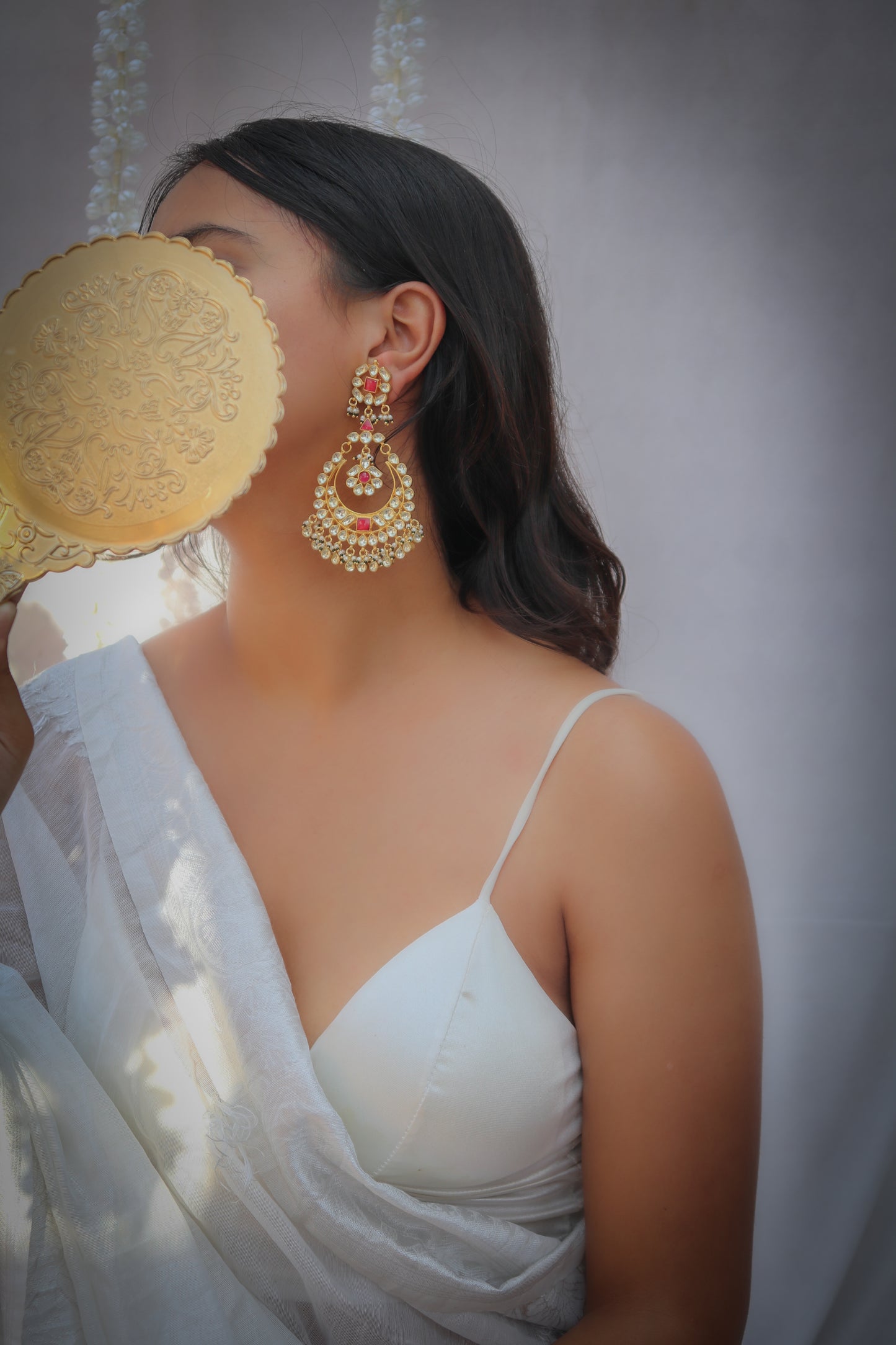 Florence  Kundan Earrings