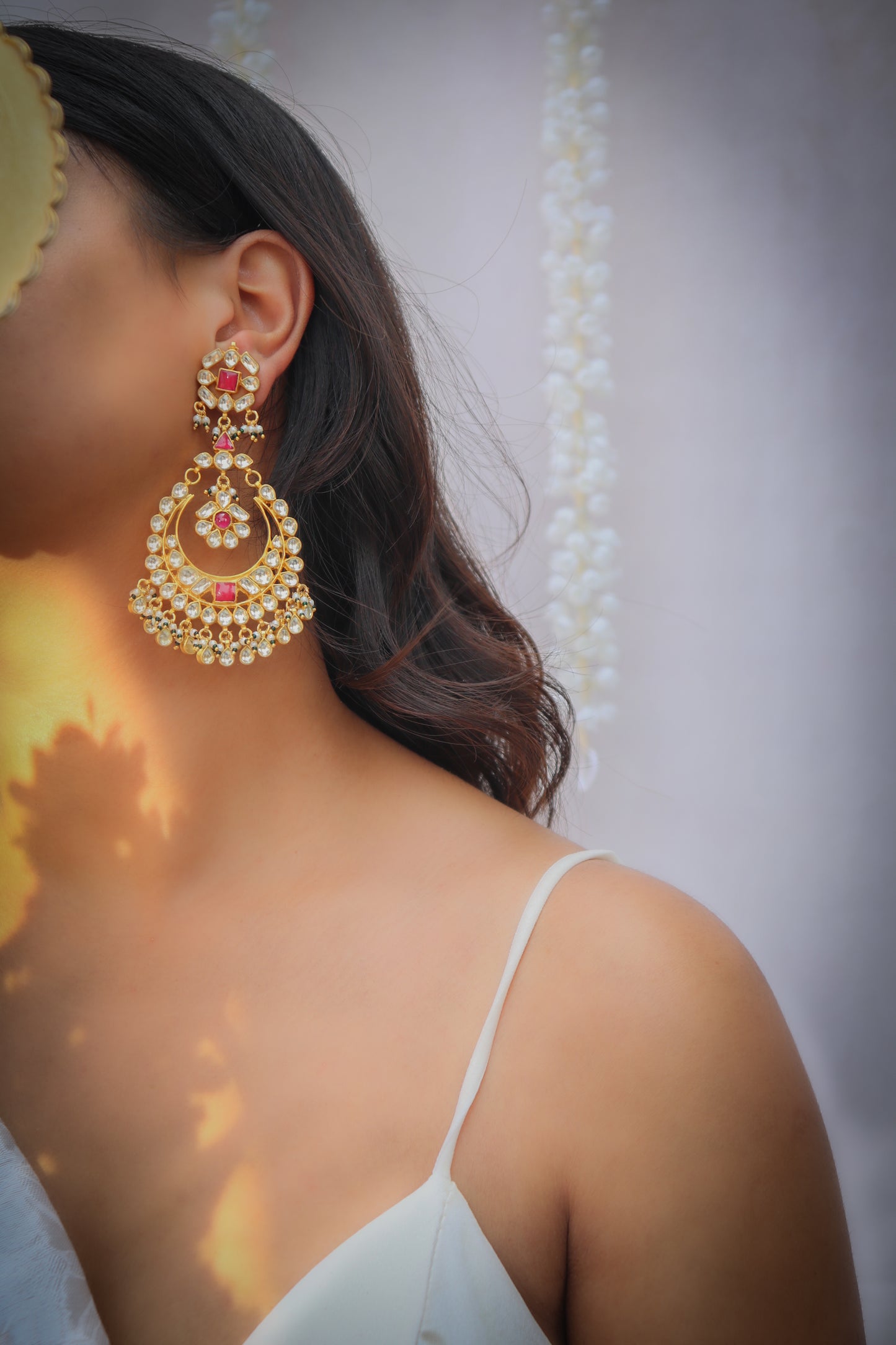 Florence  Kundan Earrings