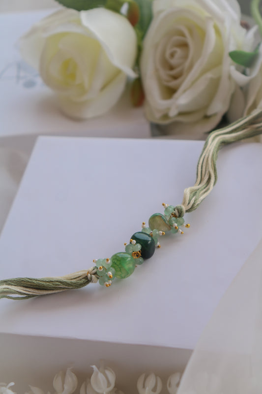 Charit Green Rakhi