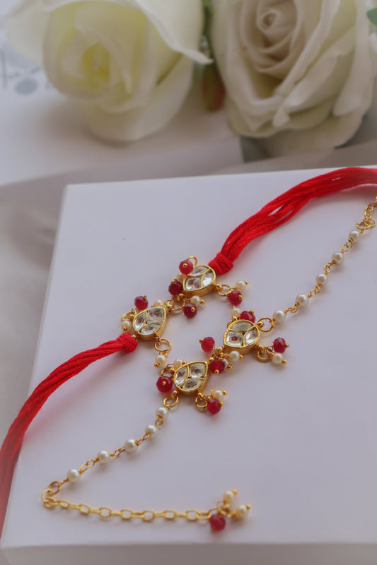 Maahir Rakhi and Lumba Set