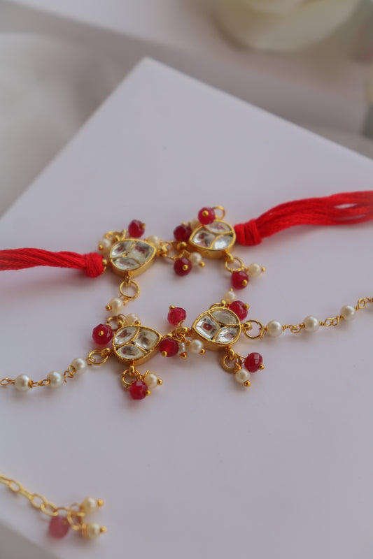Maahir Rakhi and Lumba Set