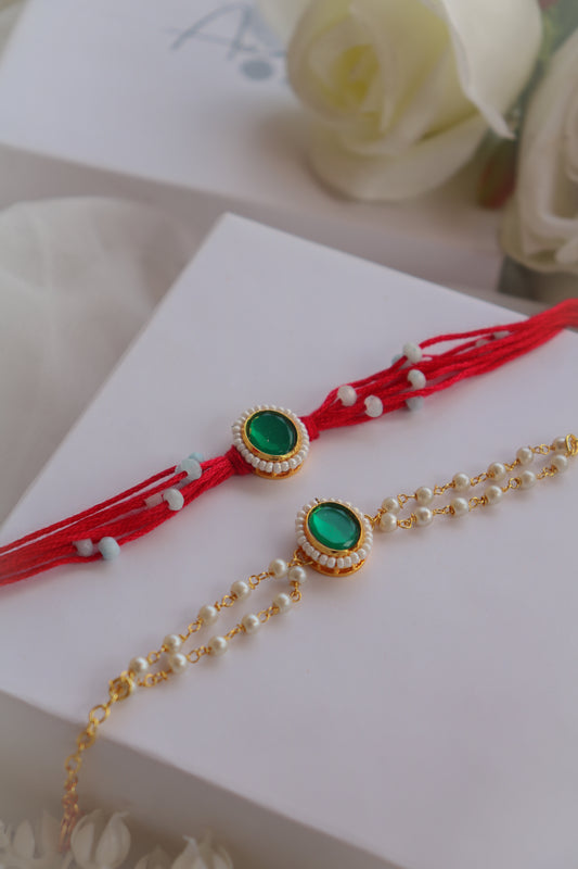 Kriyaan Rakhi and Lumba Set