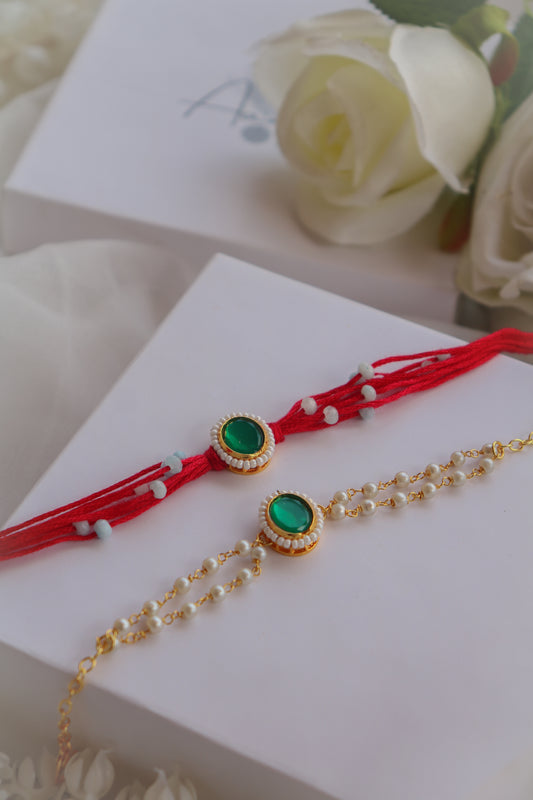 Kriyaan Rakhi and Lumba Set
