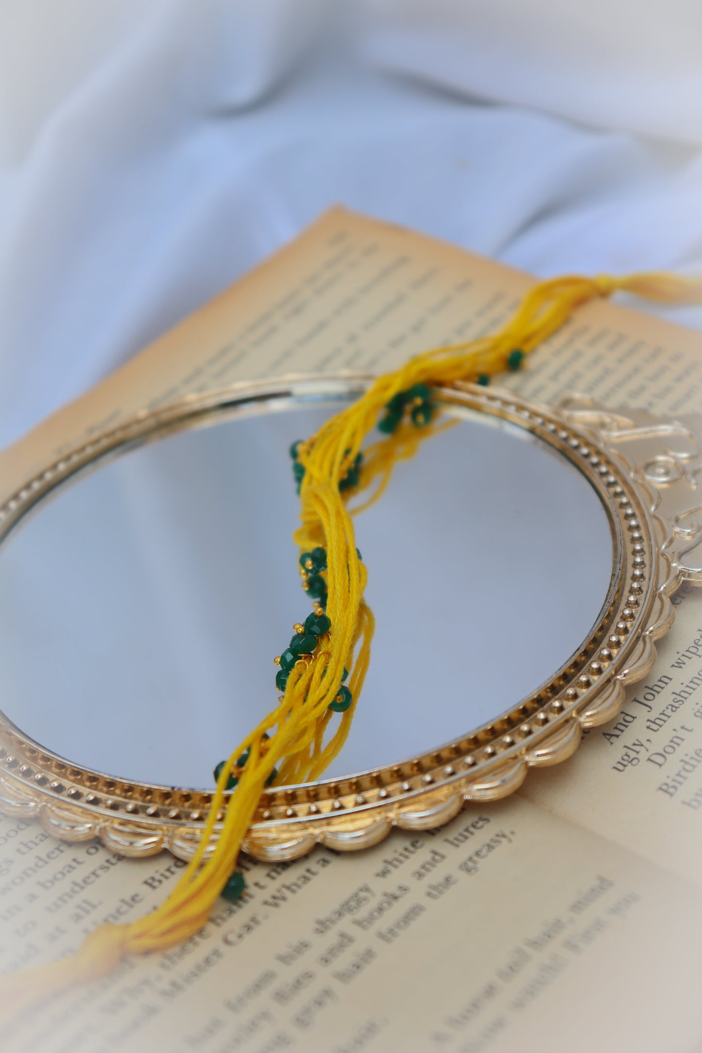 Hamza Yellow Rakhi