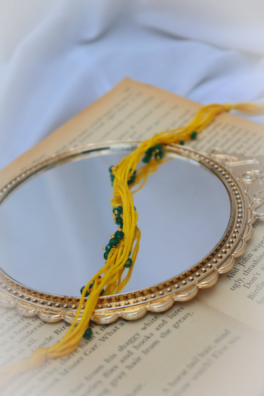 Hamza Yellow Rakhi