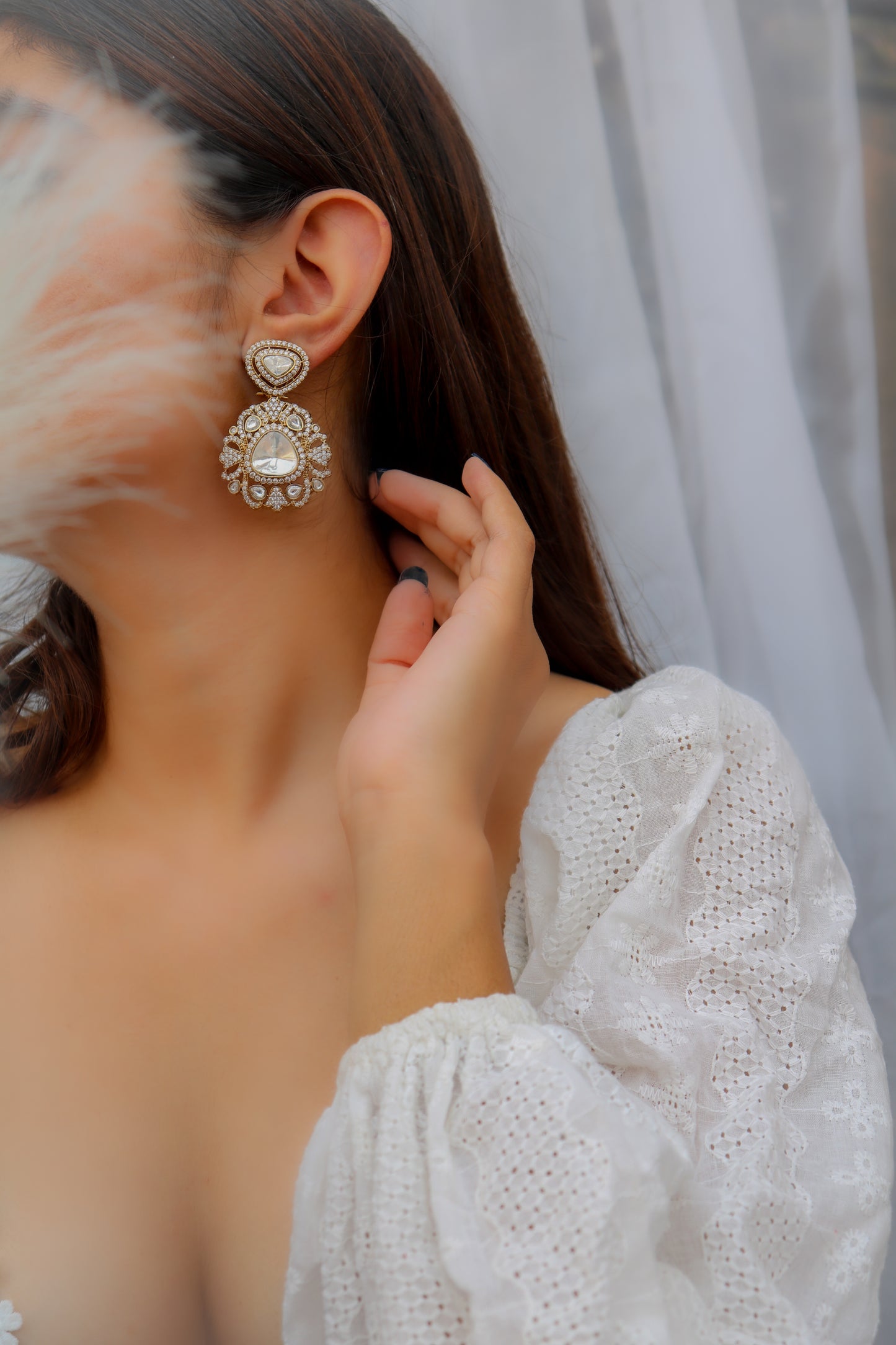 Vardha Polki Earrings