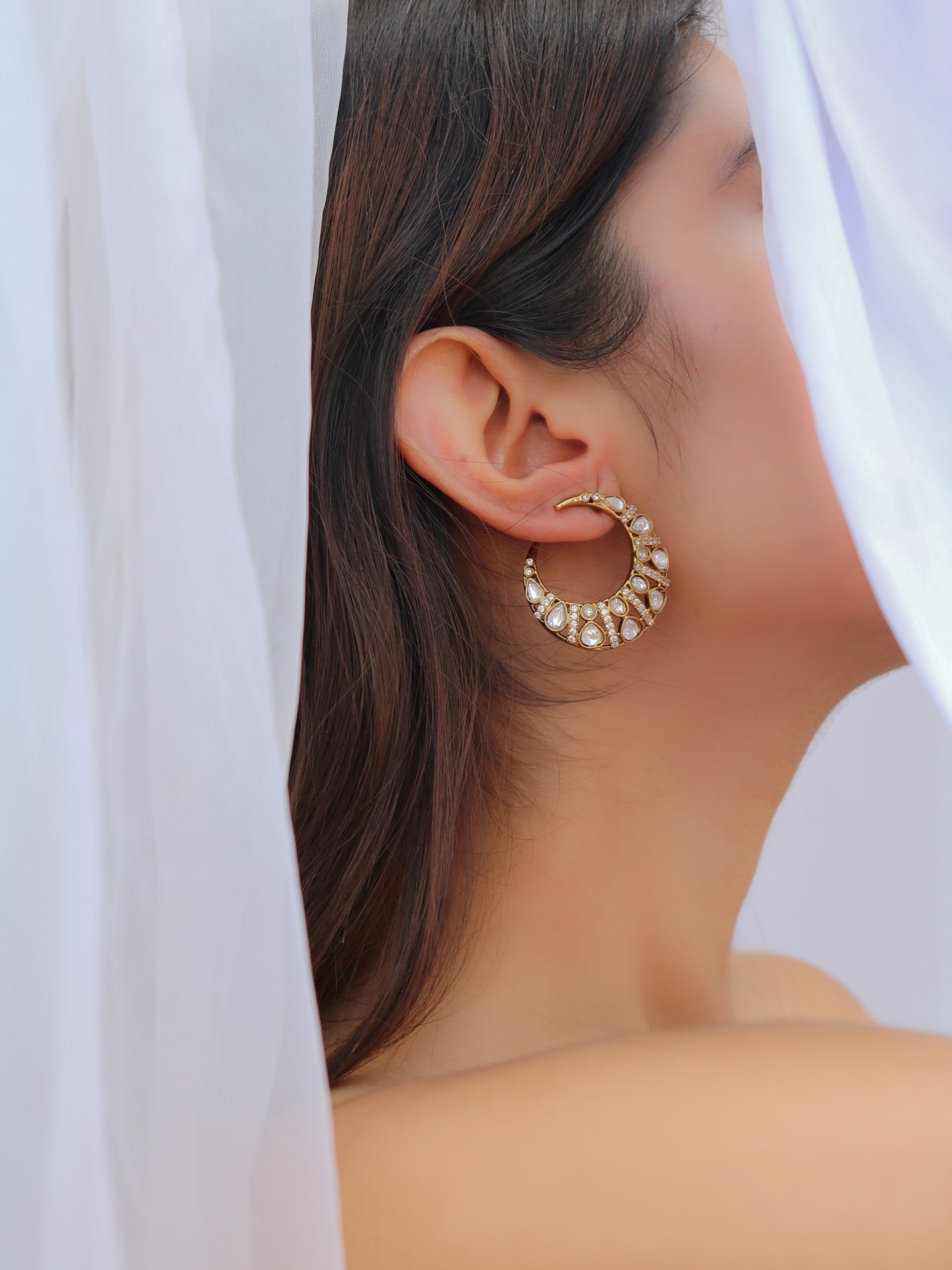 Saina Polki Earrings