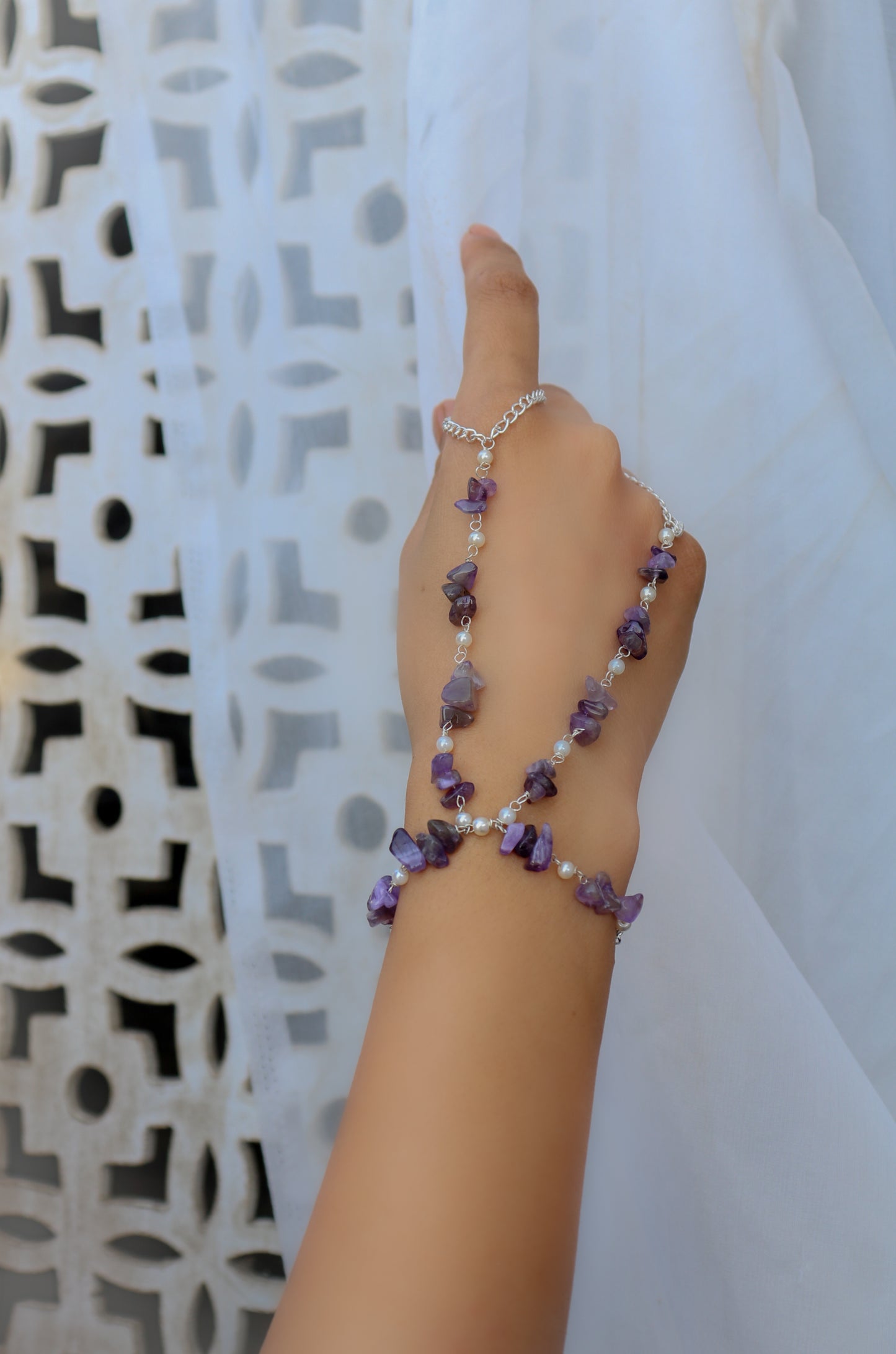 Azim Beaded Hathphool