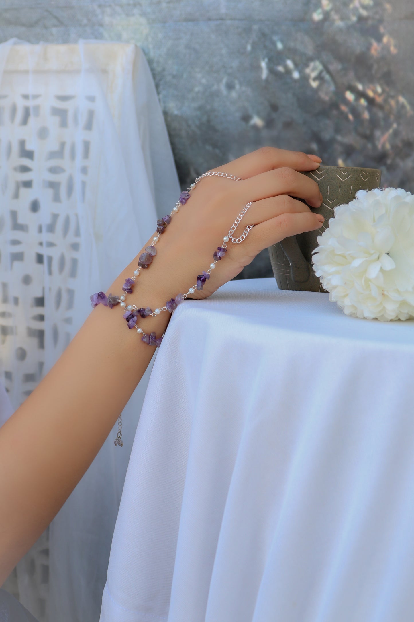 Azim Beaded Hathphool