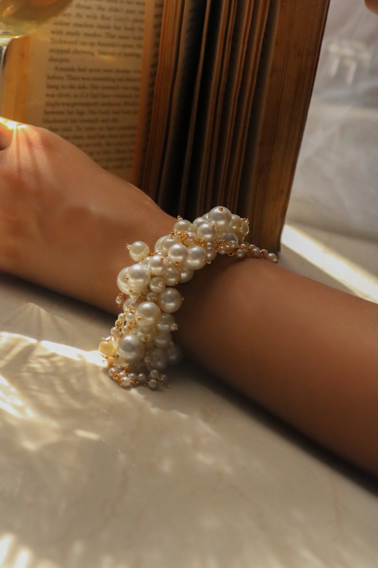 Uriah Pearl Bracelet