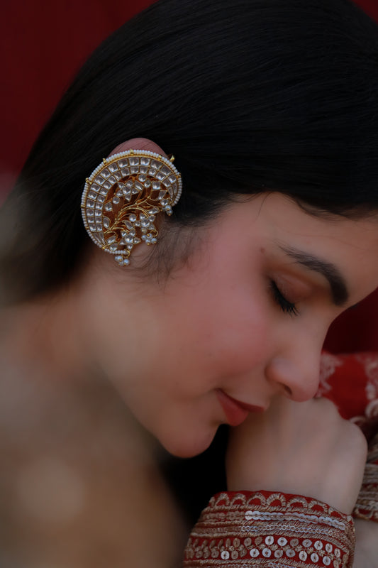 Vihani Kundan Ear cuffs