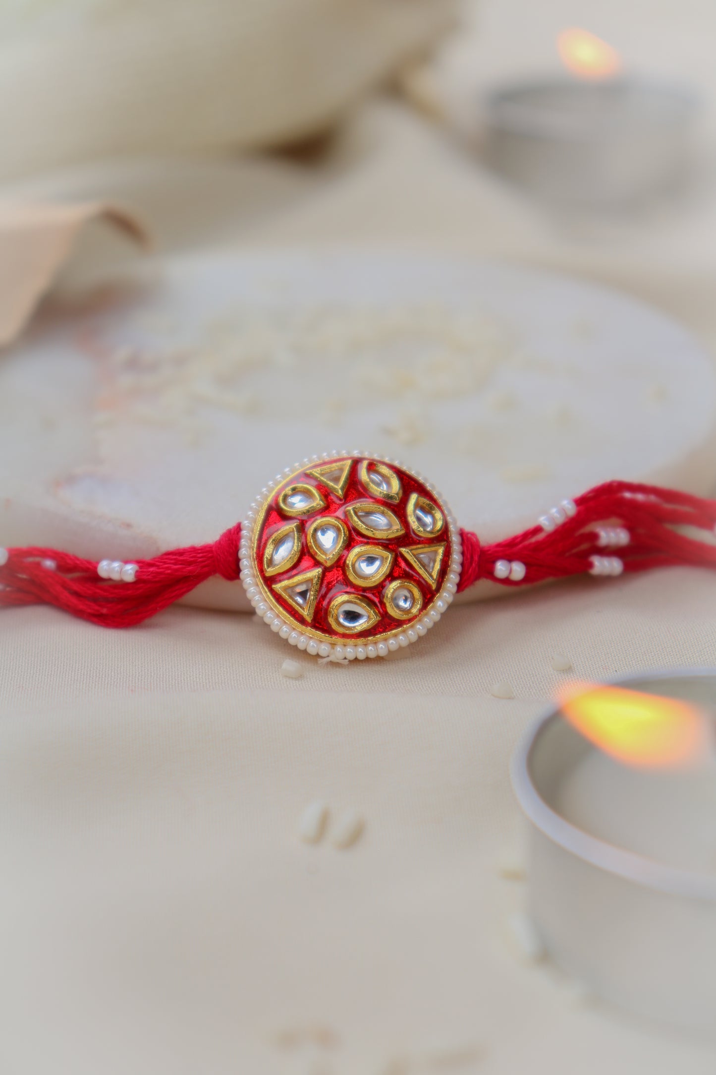 Vyes Meenakari Rakhi