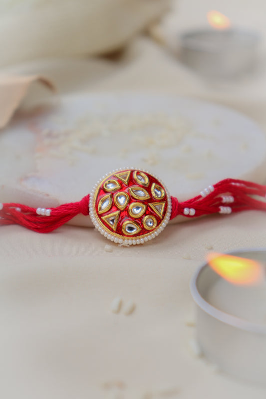 Vyes Meenakari Rakhi
