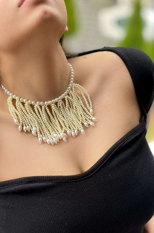 Swan Pearl Necklace