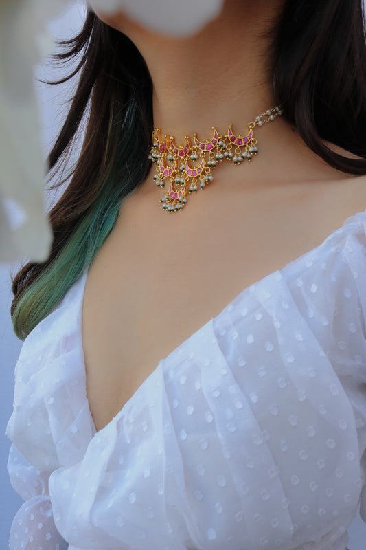 Rouge Luna Necklace