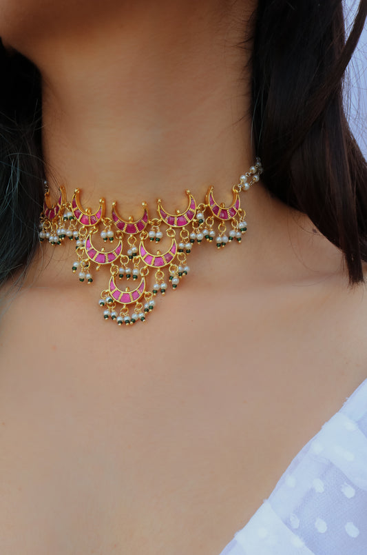 Rouge Luna Necklace