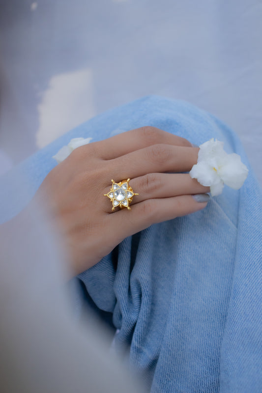 Fazeen Kundan Ring