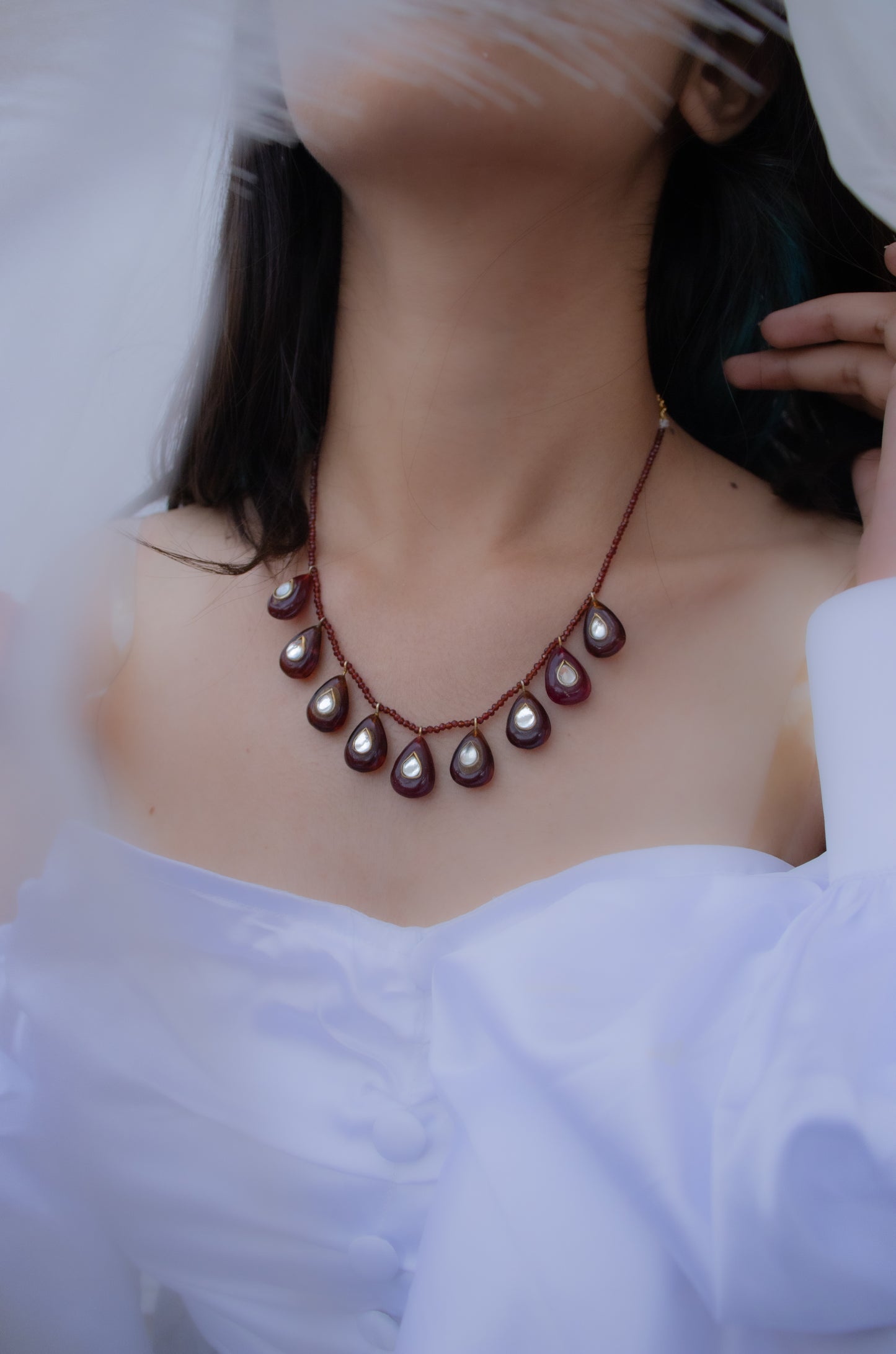 Quince Scarlet Necklace