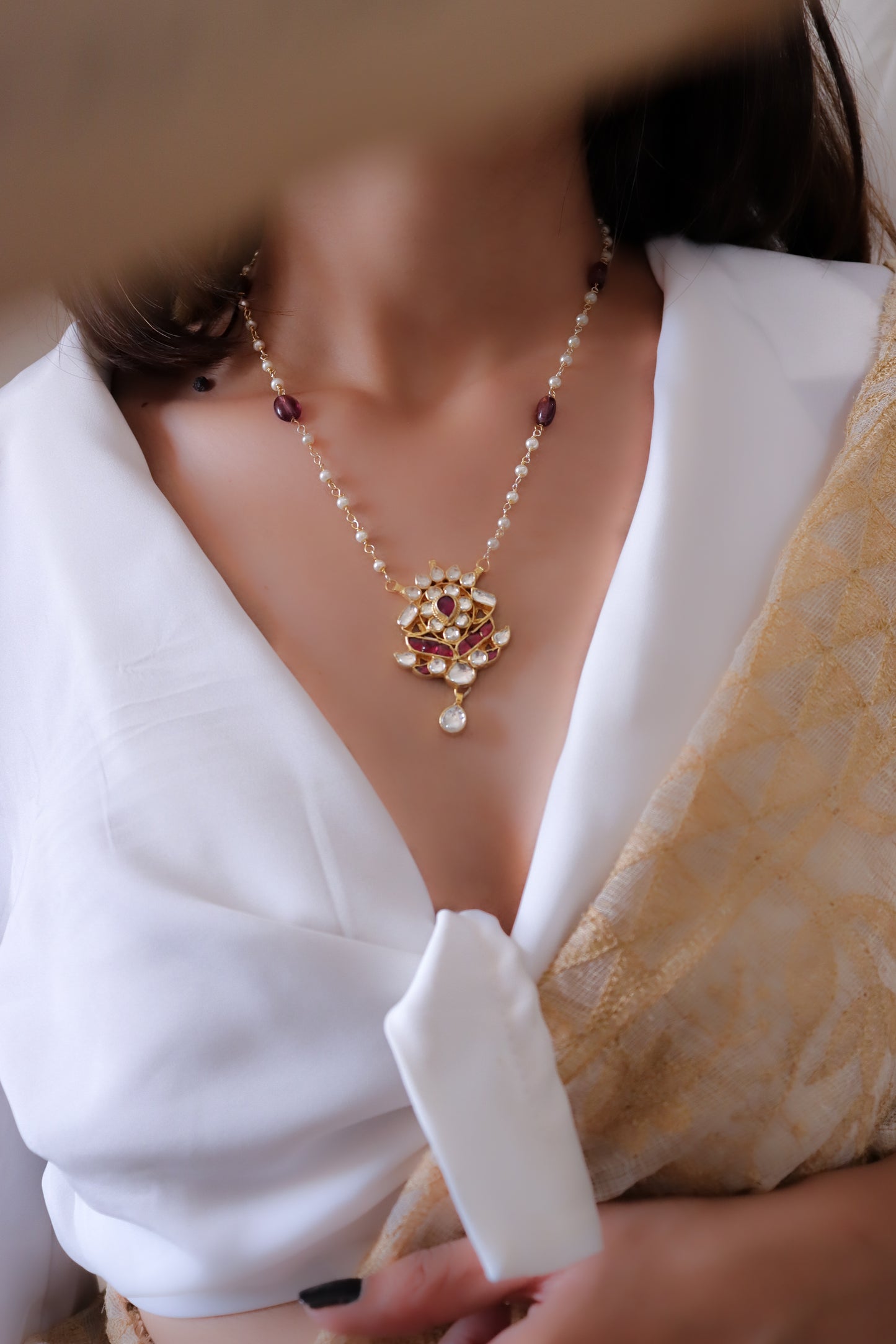Nirmal Kundan Necklace