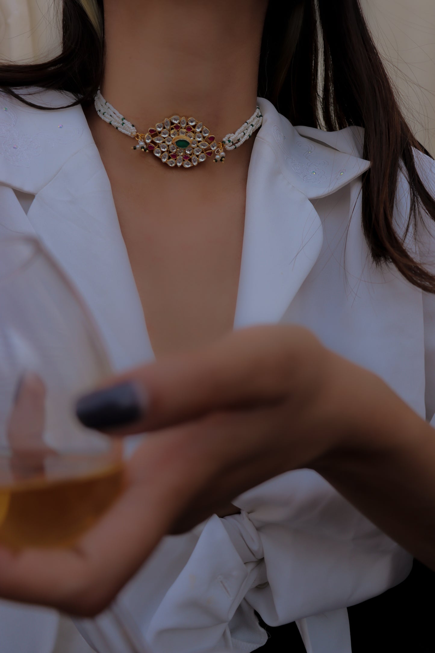 Kalam Choker Necklace