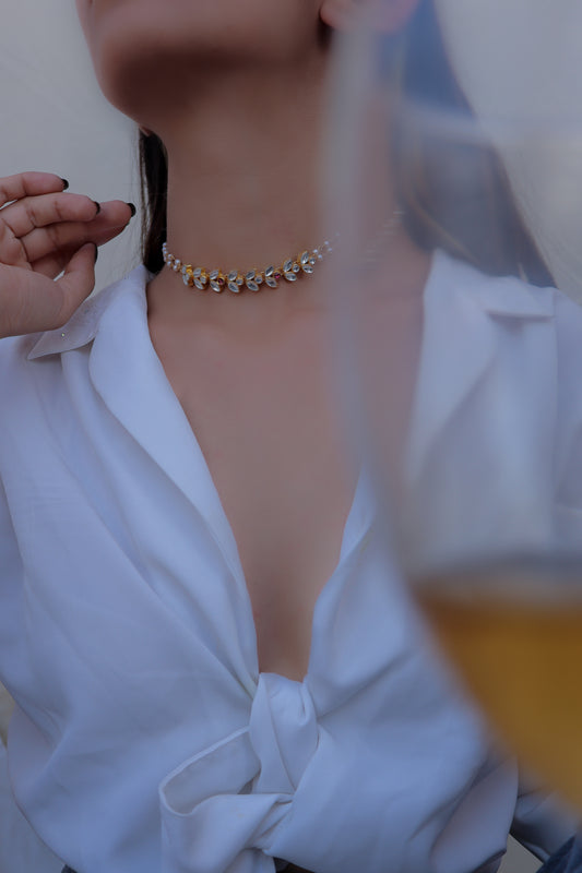 Floral String Necklace