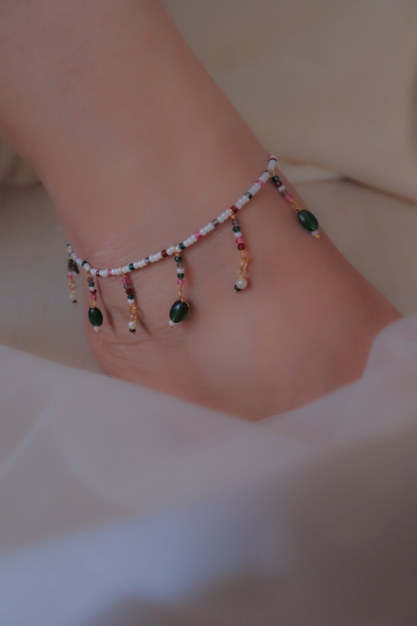 Cascade Hues Anklets