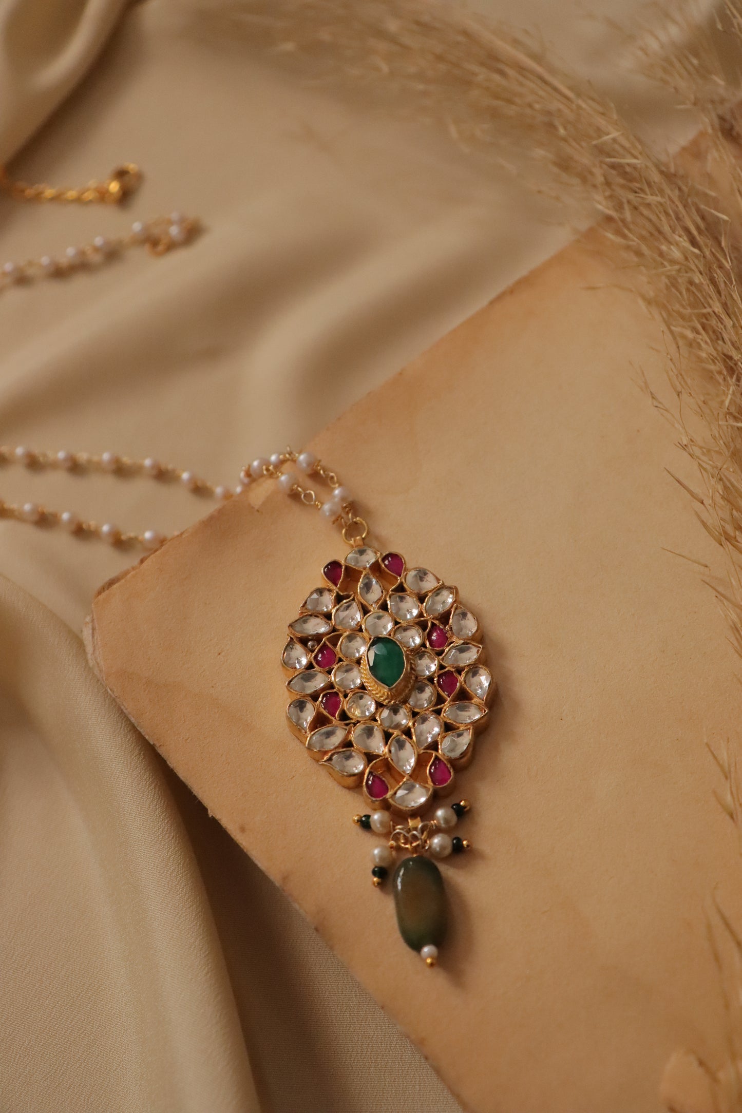 Ladybird Kundan Necklace