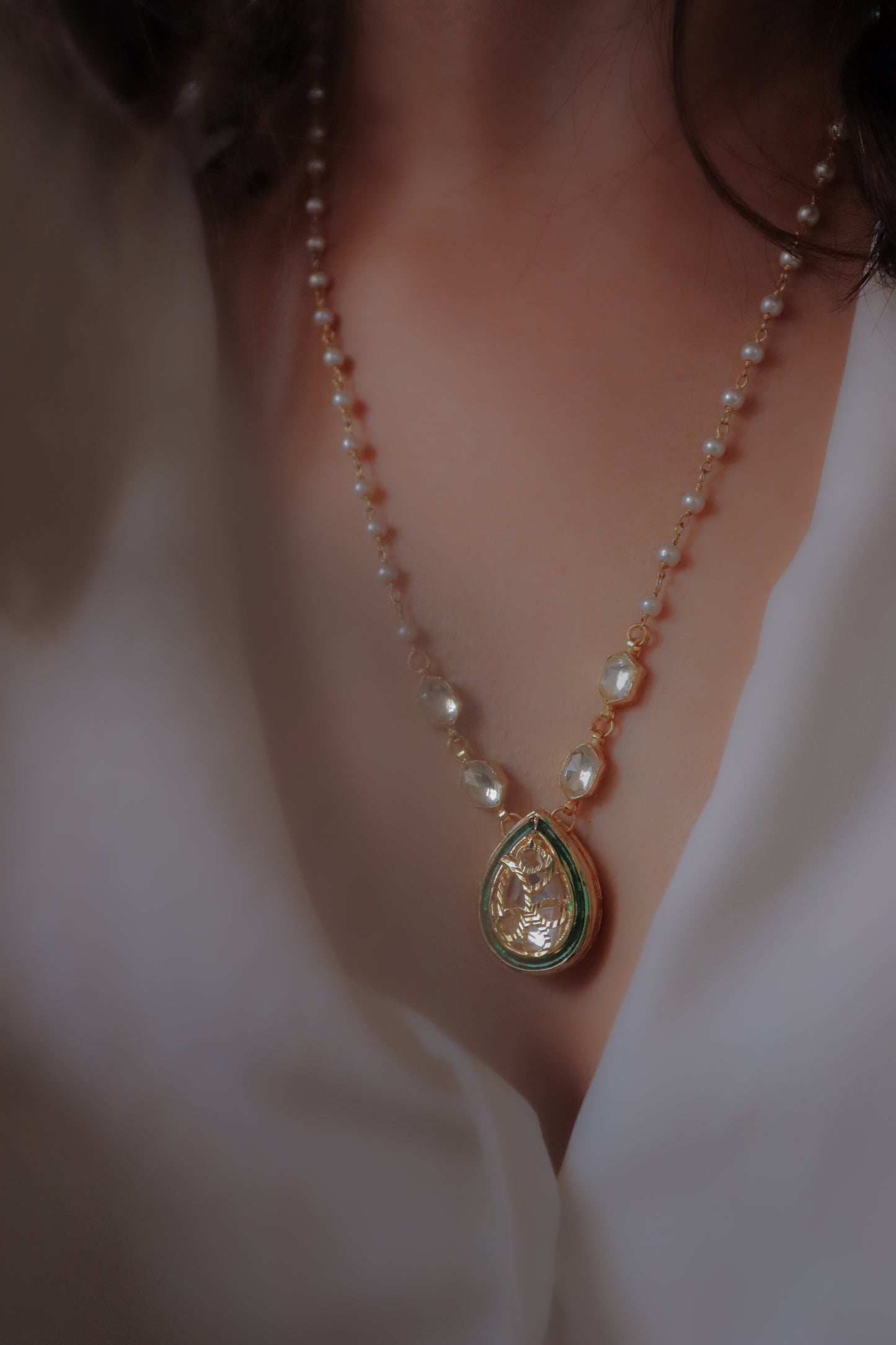 Gold Glaze Necklace