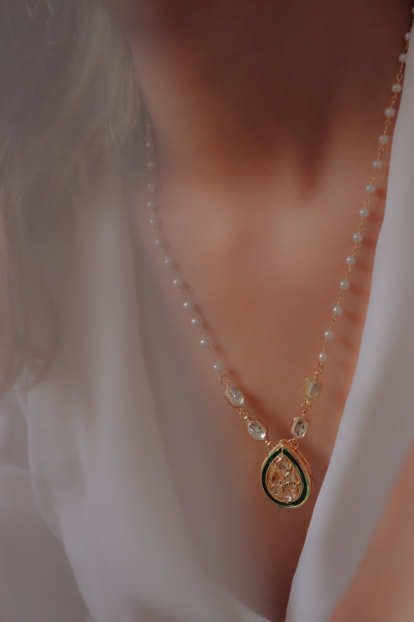 Gold Glaze Necklace