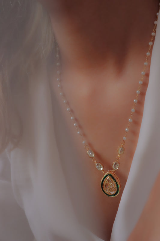 Gold Glaze Necklace