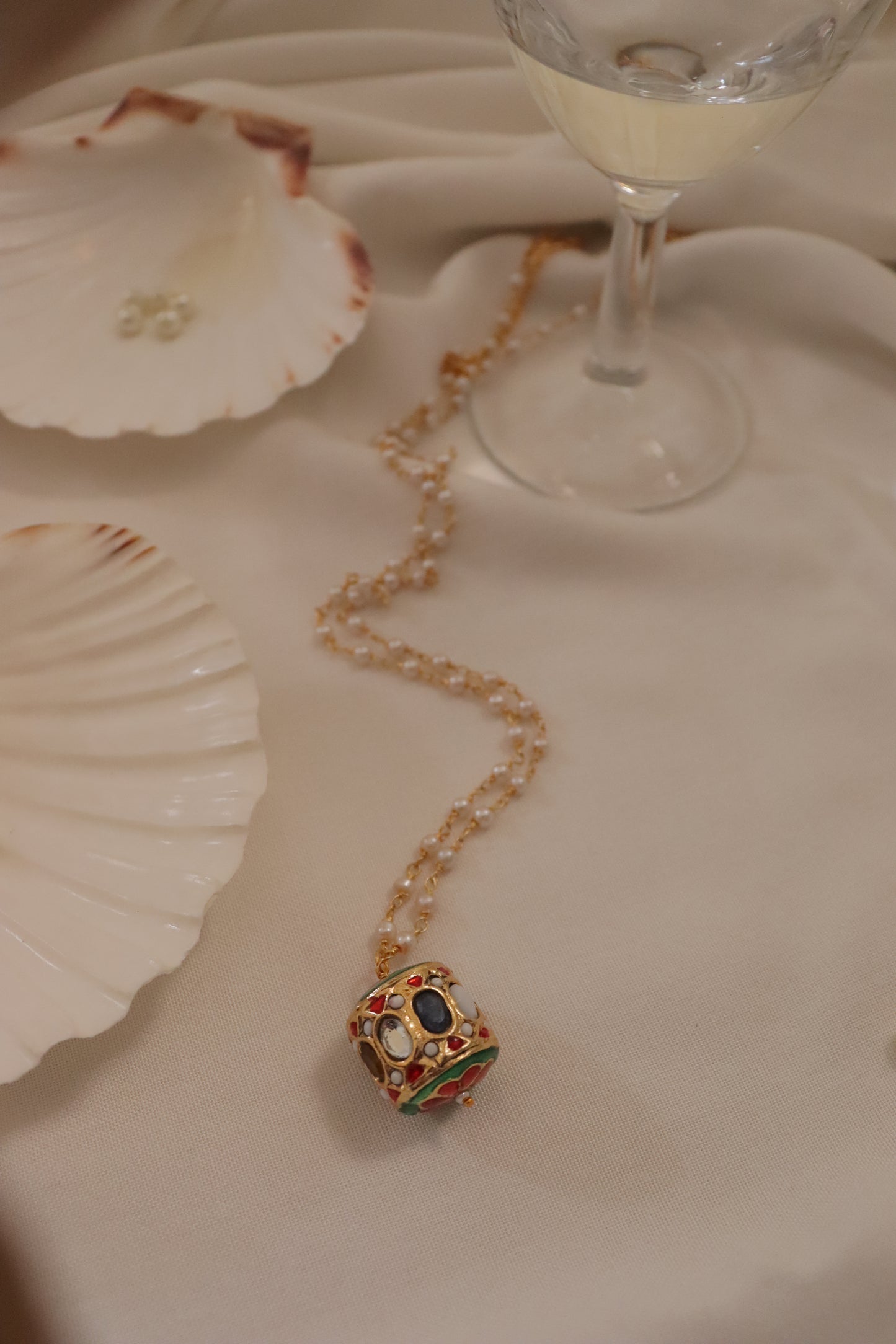 Dance of Chrome Necklace