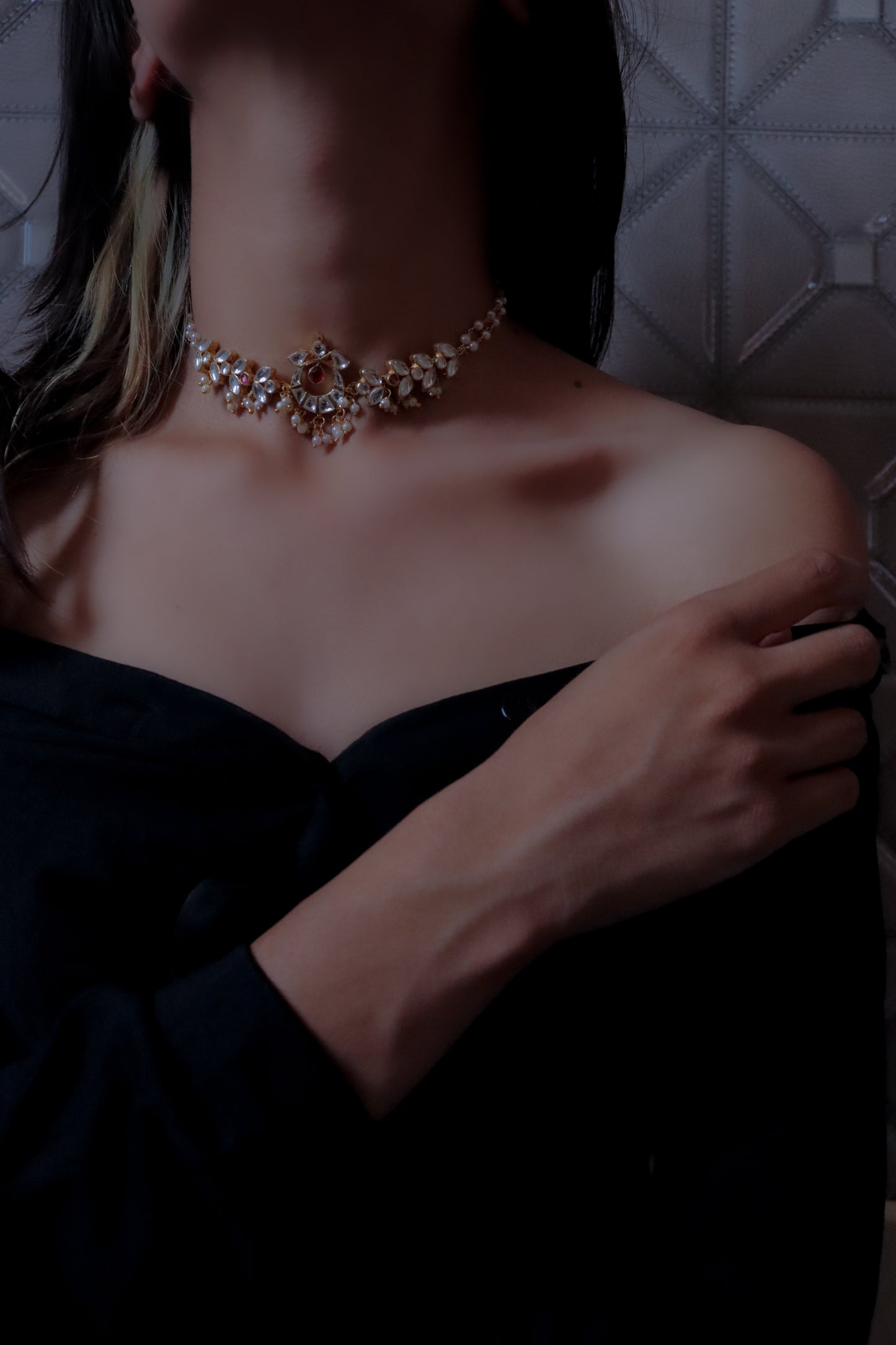 Chakra Kundan Necklace