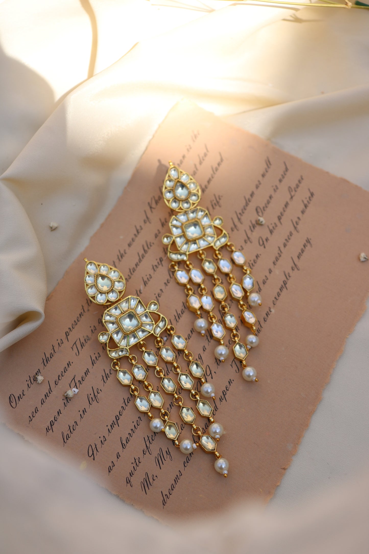 Maheen Kundan Earrings