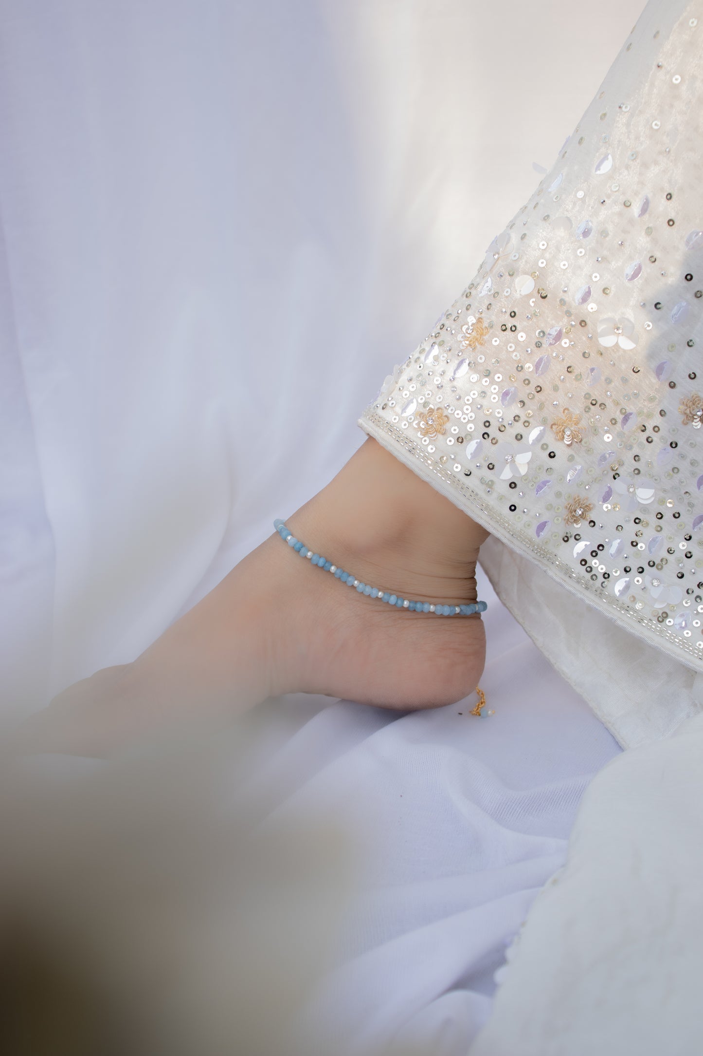 Blue Skies Anklet - Pair of 2