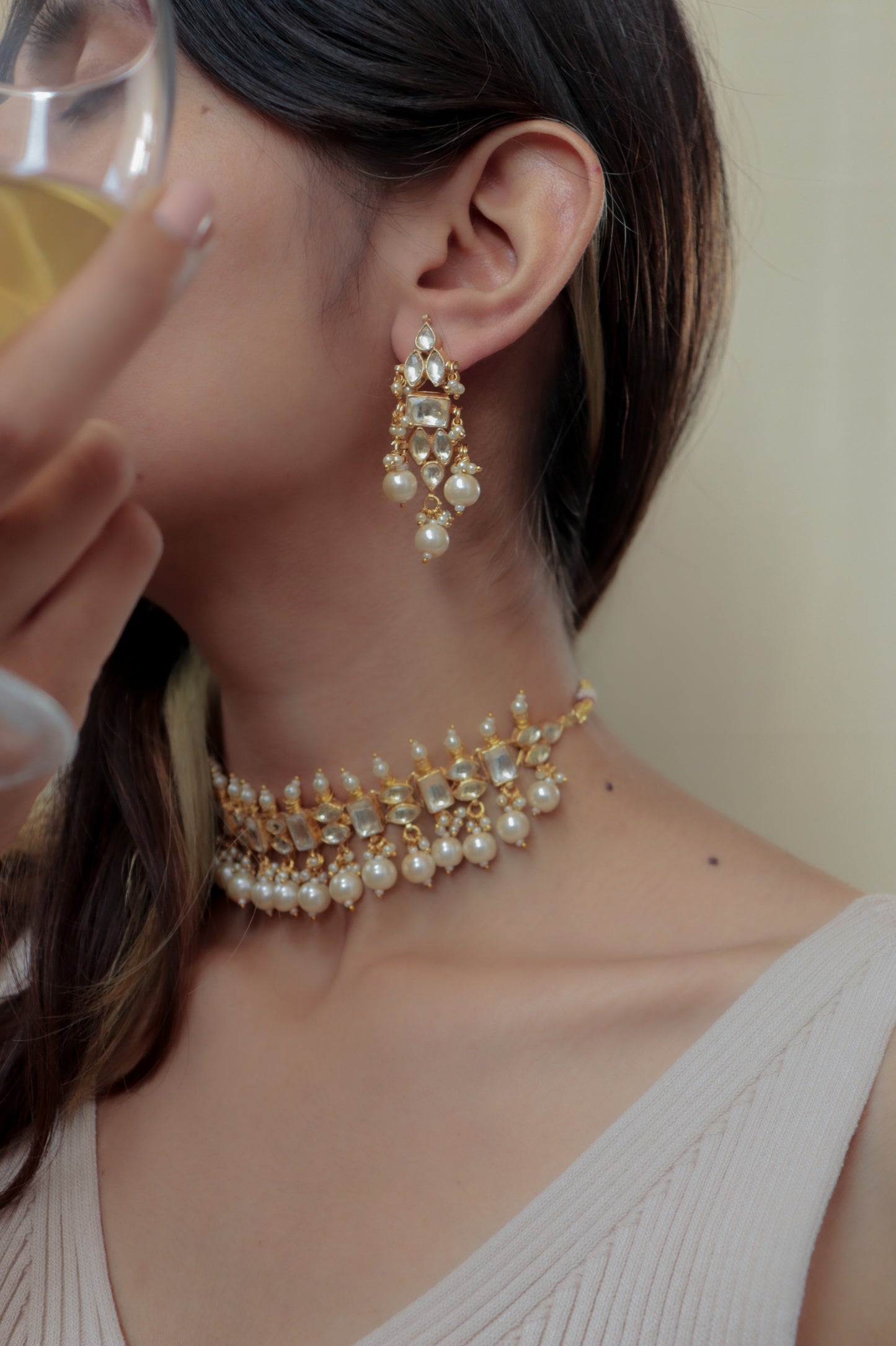 Honey Shine Necklace Set