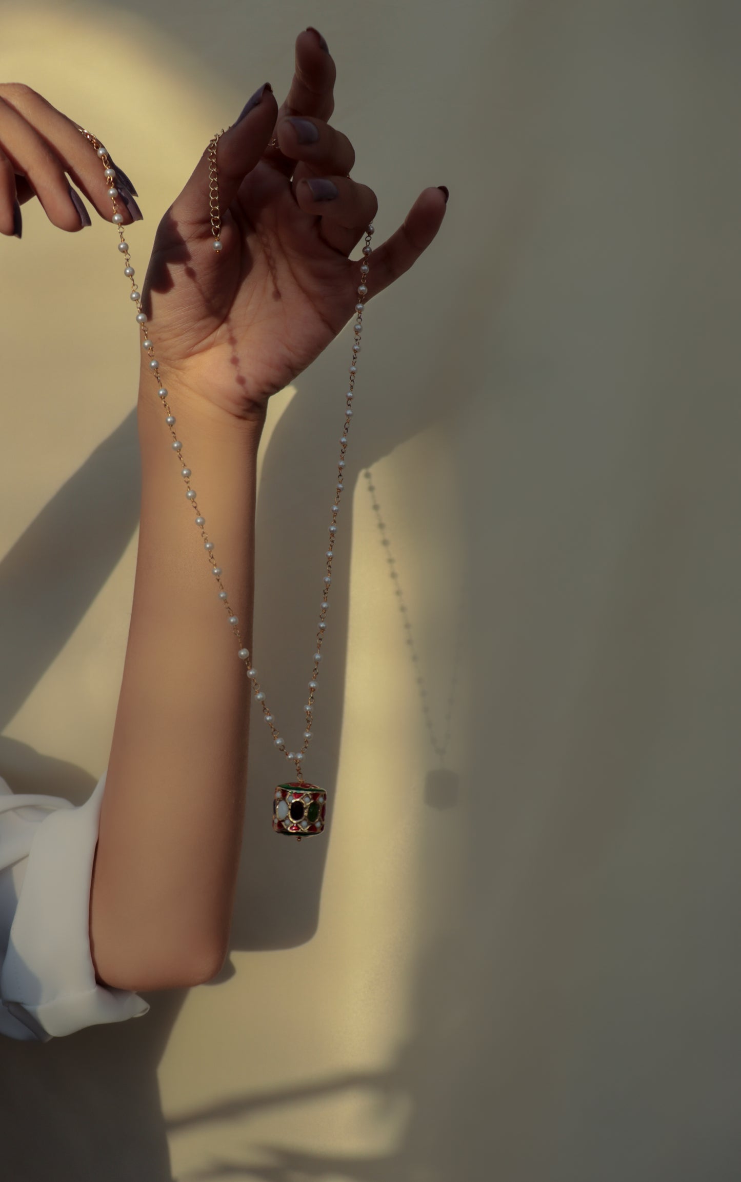 Dance of Chrome Necklace