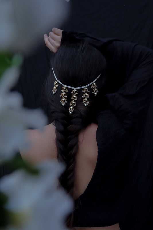 Kundan Summer Hair Accessory