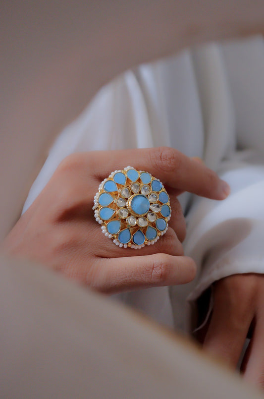 Aakashika Kundan Ring