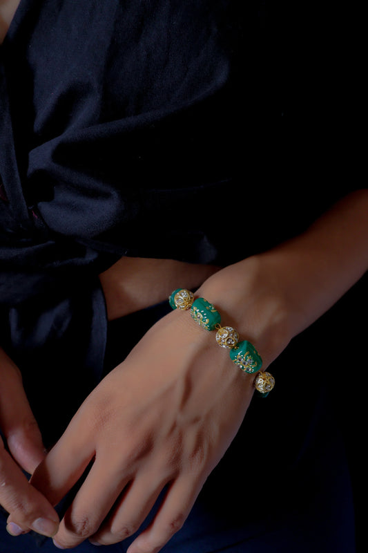 Aseem Green Bracelet