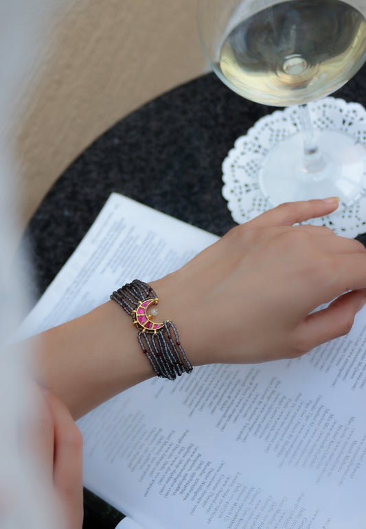 Raven Rose Bracelet