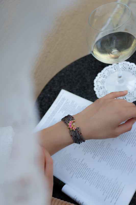 Raven Rose Bracelet