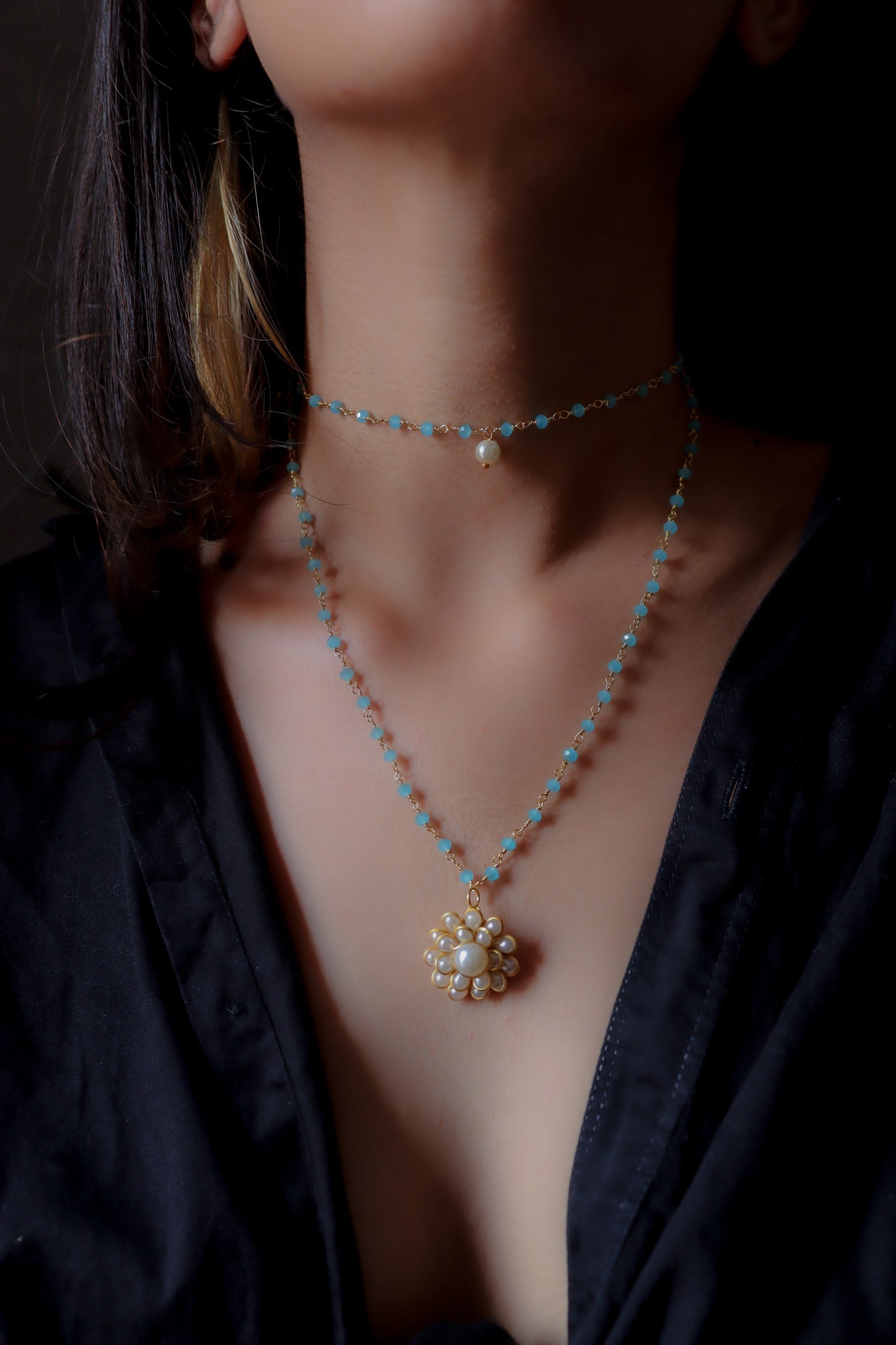 Tatva Turquoise Necklace
