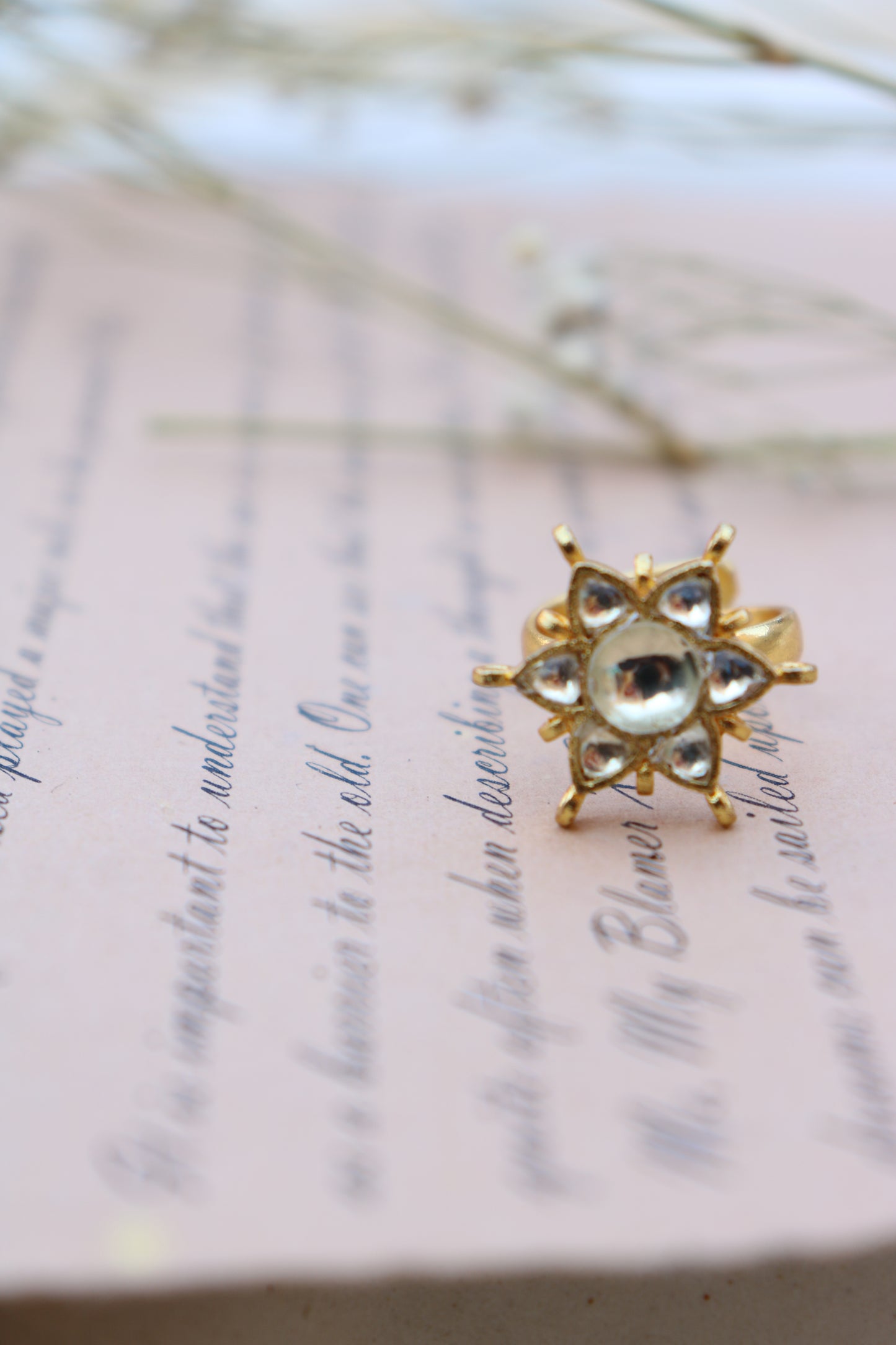 Fazeen Kundan Ring